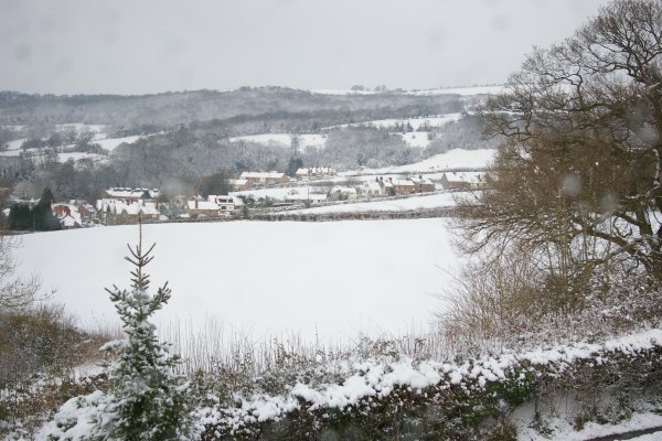 Winter over Wookey Hole (Marcel Hayden)